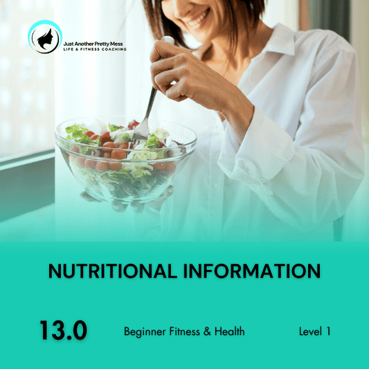 13.0 | Nutritional Information
