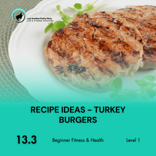 13.3 | Recipe Ideas - Turkey Burgers